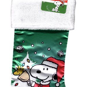Peanuts - 18" Full Printed Satin Christmas Stocking